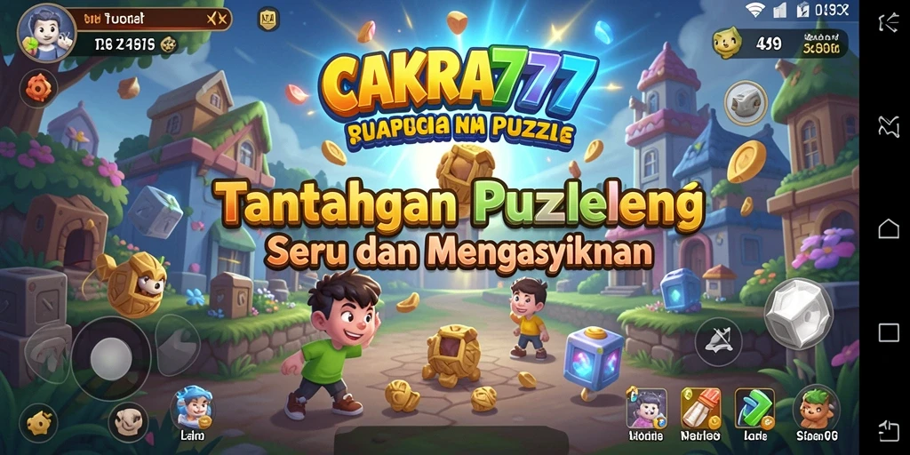 Tampilan gameplay CAKRA777 yang menarik dan penuh tantangan.