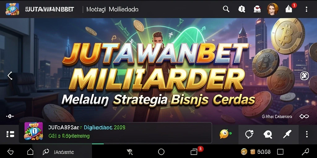Tampilan gameplay JUTAWANBET dengan grafis Tycoon yang menarik.