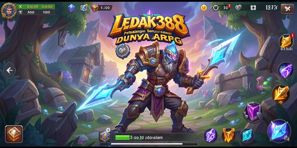 Tangkapan layar gameplay menarik dari LEDAK388 dengan aksi pertempuran yang intens.