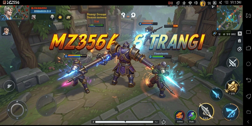Tampilan gameplay MZ356 yang menegangkan dan strategis.