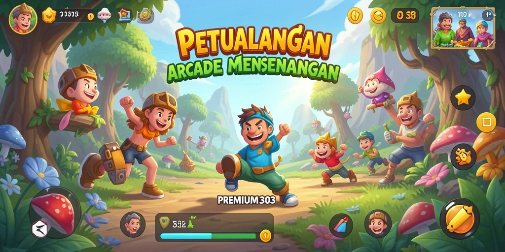 Gameplay seru dan menantang di PREMIUM303 dengan grafis memukau.