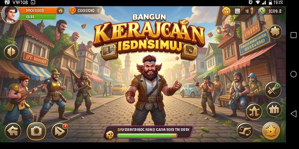 Tampilan gameplay VW108 yang seru dan penuh strategi Tycoon.